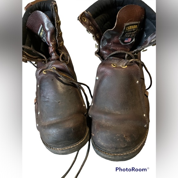 Carolina INTERNAL HI MET GUARD STEEL TOE HEAVY DUTY WORK BOOT sells for $309.99 - Picture 3 of 14